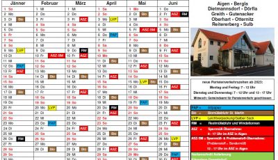 müllkalender 2023 st.m